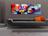 Cumpara ieftin Tablou - Colourful Immersion 150x50 cm