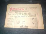 REVISTA FLACARA 6 IANUARIE 1989 MESAJUL DE ANUL NOU AL TOVARASULUI NICOLAE CEAUSESCU
