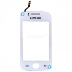 Samsung S5660 Galaxy Gio display touchscreen, digitizer touchpanel alb piesa de schimb SHW-M2905