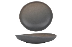 Bonna Farfurie ad&acirc;ncă - Hornfels - Porţelan - 19 cm (350cc) - set de 6
