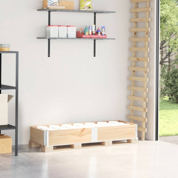 vidaXL Ramă pentru paleți, 150x50 cm, lemn masiv de pin 4010293