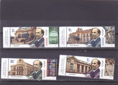 ROMANIA 2021 - ION D. BERINDEI, SERIE, MNH - LP 2329 foto