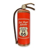 Decoratiune metalica cu un stingator incendii NY-5