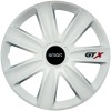 Set 4 Capace Roti GTX Alb R15, Compatibil Cu Smart, Autohelix MSA