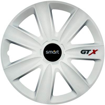 Set 4 Capace Roti GTX Alb R15, Compatibil Cu Smart foto