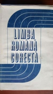 Limba romana corecta-Vasile Breban, Maria Bojan foto