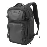 Rucsac laptop Travel Arctic Hunter, impermeabil, port USB, 15.6&Prime;, negru, model AHB191