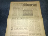 ZIARUL SPORTUL 26 NOIEMBRIE 1983