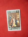 Serie NIUE 1969 - Craciunul , 1 valoare