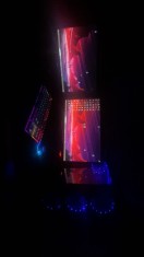 Pc gaming+monitor+mouse cu mousepad