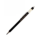 Creion mecanic Koh-I-Noor Versatil K5900C, 2. 0mm, corp metalic hexagonal negru, cu ascutitoare