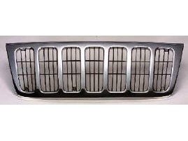 Grila radiator Jeep Grand Cherokee, 05.1999-2003 crom, 240605-2 complet foto