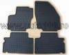 Covorase Cauciuc dedicate Ford S-MAX 2006-2015, 5 locuri, Rigum Cehia, Margine Protectie 1cm, Impermeabile