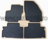 Covorase Cauciuc dedicate Ford S-MAX 2006-2015, 5 locuri, Rigum Cehia, Margine Protectie 1cm, Impermeabile
