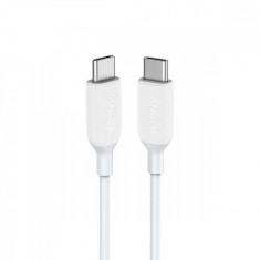 Cablu de date Anker PowerLine III USB-C 0.9m Alb foto