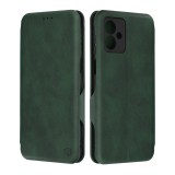 Husa tip carte pentru motorola moto g14, techsuit, inchidere magnetica, green