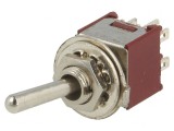 Comutator Basculant DP3T ON-OFF-ON 1A 250VAC