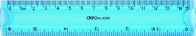Rigla 15cm flexibila color Deli foto