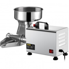 Masina de stors rosii Vevor 370W, capacitate 90-160 kg/h, Inox