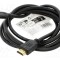 Cablu HDMI 2.1 Goobay 2m negru cu HDMI și mini HDMI