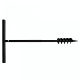 Cumpara ieftin Burghiu Manual pentru Gauri in Pamant cu Maner, Diametru 80 mm, Spirale Duble, Metal