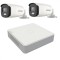 Kit de supraveghere Hikvision 2 camere 5MP ColorVu, Color noaptea 40m, DVR cu 4 canale 8 MP SafetyGuard Surveillance