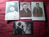 4 CP - Fotografii - Artisti : 2 CP Willy Fritsch 1938 ,1CP Regine Dumien 1922 si Tristan si Isolda ilustrat de pictorul Gaston Bussi&egrave;re 1911