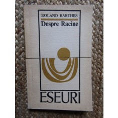 ROLAND BARTHES - DESPRE RACINE