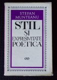 Ștefan Munteanu - Stil și expresivitate poetică