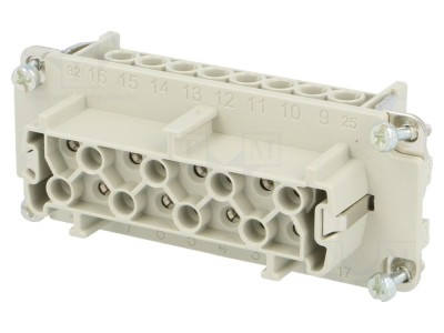 Conector HDC mamă 16P 16+PE foto