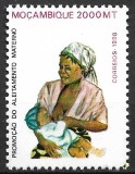 B0372 - Mozambic 1998 - Ziua femeii 1v neuzat,perfecta stare