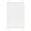 VidaXL Jaluzea plisată alb 90x150 cm Lățime țesătură 89,4cm poliester