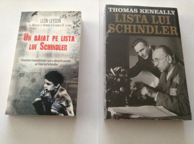 UN BAIAT PE/LISTA LUI SCHINDLER-THOMAS KENEALLY/LEON LEYSON (2 VOL)-=rf17/3 foto