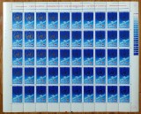 Cumpara ieftin ✅ RO 1973 ,LP 825 ,&quot;Centenarul Org. Meteorologice Internationale &quot; , serie in coala completa de 50 marci ,MNH