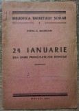 24 ianuarie, Ziua Unirii Principatelor Romane - Pamfil C. Georgian// 1944