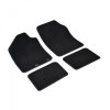 Covorase Auto Mocheta Umbrella Dacia Spring (2021-) Antracit, Sistem Fixare, Impermeabile, Set 4 Buc