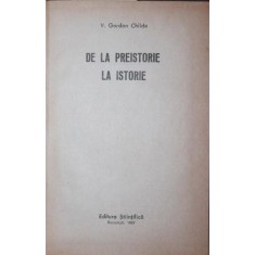 DE LA PREISTORIE LA ISTORIE