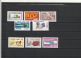 ROMANIA 2002 LP 1590 LP 1594 SERVICII POSTALE I + II SERII MNH NESTAMPILATE, Nestampilat