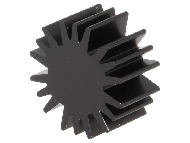 Radiator LED Negru 20mm x 10mm