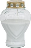 Candela memoriala Bolsius &icirc;n forma de inima, 80 ore, 18,6 cm