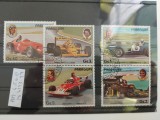 TS22 - Timbre serie Paraguay 1989 formula 1