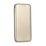 Husa Huawei P8 Lite 2016 Flip cover Gold/Auriu, ALC MOBILE