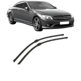 Cumpara ieftin Set stergatoare MERCEDES-BENZ S-CLASS Coupe (C216) 2006-2013, pentru parbriz, Valeo Silencio
