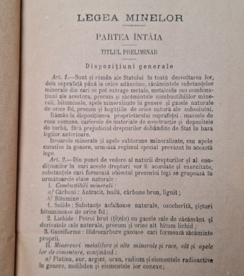 Legea Minelor (Grigore Dimitrescu, 1924) foto
