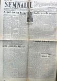 Semnalul. Cotidian independent al democratiei romanesti, nr. 1839, 26 iunie 1948