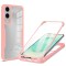 Husa 360&Atilde;&sbquo;&Acirc;&deg; Samsung Galaxy S25 Edge Techsuit ColorVerse, roz