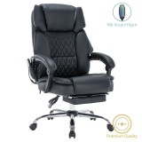 Cumpara ieftin Scaun de birou pentru director Thrive Premium Quality mecanism de masaj de calitate superioara - incalzit spate piele ecologica negru