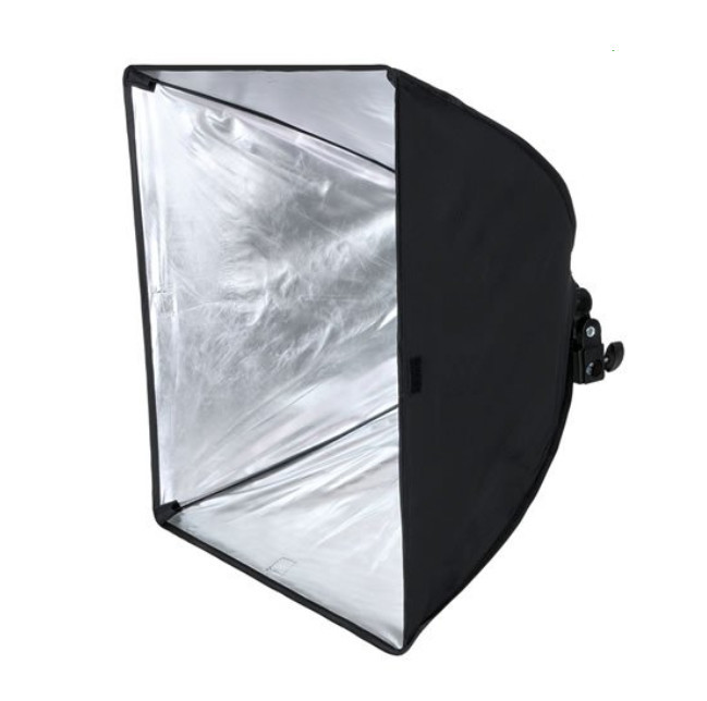 Softbox 50x50cm cu fasung E27 incorporat