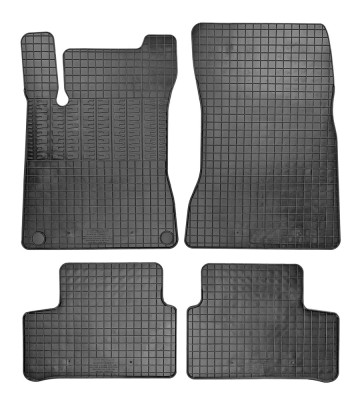 Set covorase auto din cauciuc Mercedes Clasa A (W177) 2018- (Hatchback, 5 Usi), V177 (Sedan); Clasa B W247 2019- (Hatchback, 5 Usi); Clasa CLA 2 Sedan foto