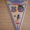 D9 134 - fanion - sport - fotbal - Steaua Bucuresti - Benfica Lisabona - CCE - 6 aprilie 1988